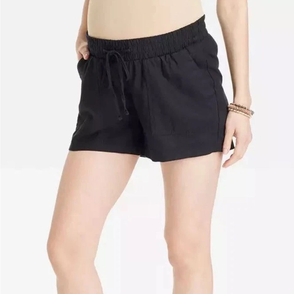 Isabel maternity Black Shorts